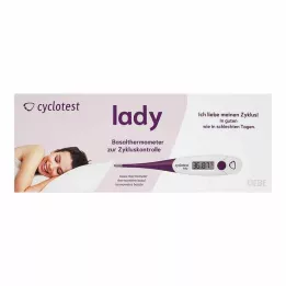 CYCLOTEST dámsky bazálny teplomer, 1 ks