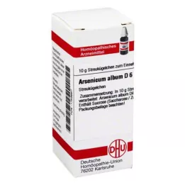 ARSENICUM ALBUM D6 globuli, 10 g