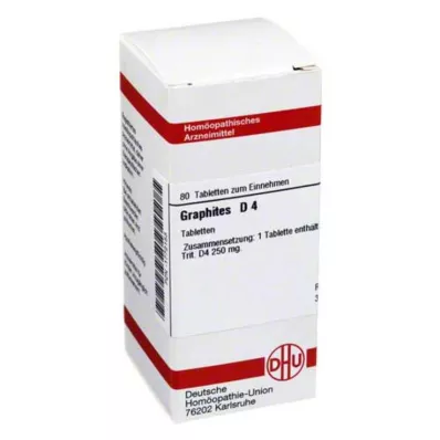 GRAPHITES D 4 tablety, 80 ks GRAPHITES D 4 tablety, 80 ks