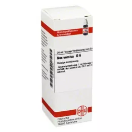 NUX VOMICA D6 riedenie, 20 ml