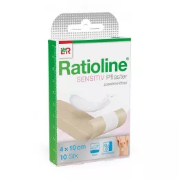 RATIOLINE citlivé krytie na rany 4 cmx1 m, 1 ks