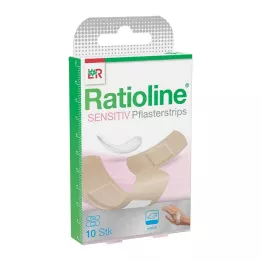 RATIOLINE citlivé omietkové pásiky v 2 veľkostiach, 10 kusov