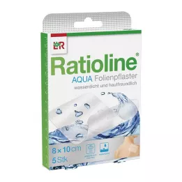 RATIOLINE omietka aqua sprchová 8x10 cm, 5 ks