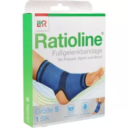 RATIOLINE aktívny členkový bandáž veľkosť S, 1 kus