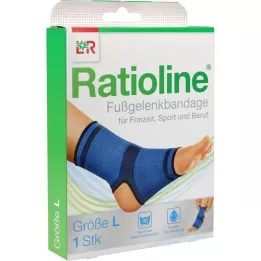 RATIOLINE aktívny členkový bandáž veľkosť L, 1 kus