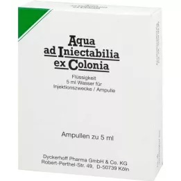 AQUA AD iniektabilia ex Colonia ampulky, 10X5 ml
