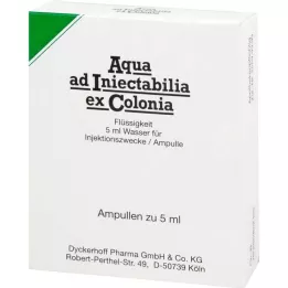 AQUA AD iniektabilia ex Colonia ampulky, 5X5 ml