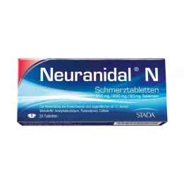 NEURANIDAL N tablety, 20 ks
