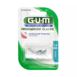 GUM Náhradné kefy Proxabrush 0,7 mm jedľa, 8 ks