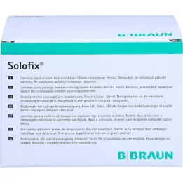 SOLOFIX Krvné lancety, 500 kusov