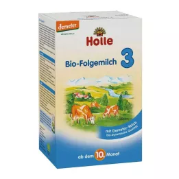 HOLLE Následné organické mlieko pre dojčatá 3, 600 g