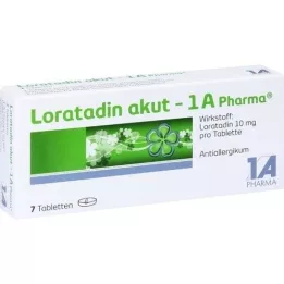 LORATADIN tablety akut-1A Pharma, 7 ks