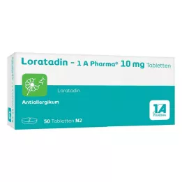 LORATADIN-1A Pharma tablety, 50 ks