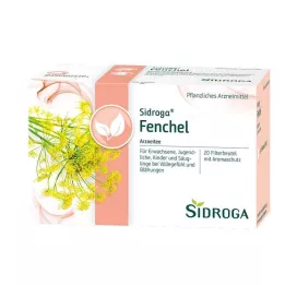 SIDROGA Filtračné vrecká na feniklový čaj, 20X2,0 g