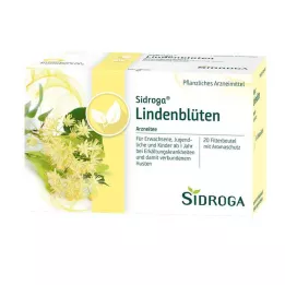 SIDROGA Filtračné vrecká na čaj z lipového kvetu, 20X1,8 g