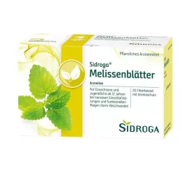 SIDROGA Filtračné vrecúška na čajové lístky medovky, 20X1,5 g