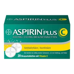 ASPIRIN plus C šumivé tablety, 20 ks