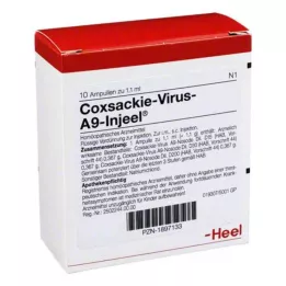 COXSACKIE-Virus A9 Injeel ampulky, 10 ks