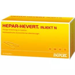 HEPAR HEVERT injekčné N ampulky, 50 ks