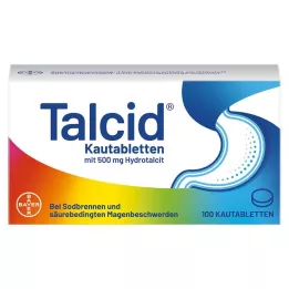 TALCID Žuvacie tablety, 100 ks