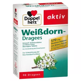 DOPPELHERZ Dražé z hlohu, 90 ks