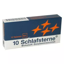 SCHLAFSTERNE Tablety 10 ks, 10 ks