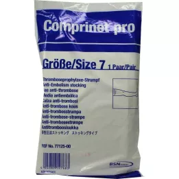 COMPRINET na pančuchu dĺžka po stehná veľkosť 7 biela, 2 ks