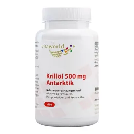 Krillový olej 500 mg Antarktické kapsuly, 100 kusov