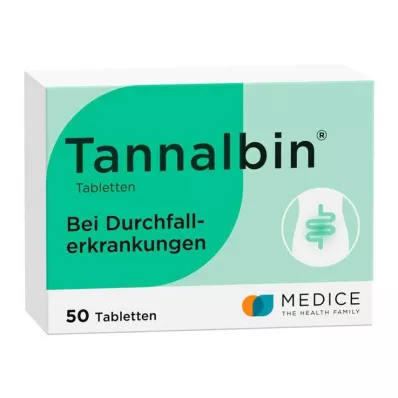 TANNALBIN Tablety, 50 ks TANNALBIN Tablety, 50 ks