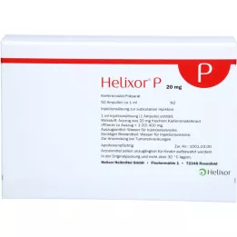 HELIXOR P ampulky 20 mg, 50 ks