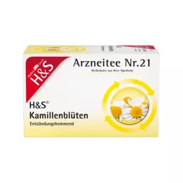 H&S Filtračné vrecká na harmančekový čaj, 20X1,5 g