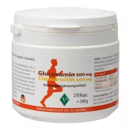 GLUCOSAMIN 500 mg + chondroitín 400 mg kapsuly, 270 ks
