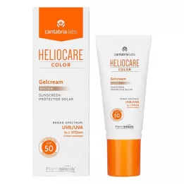 HELIOCARE Farebný gélový krém SPF 50 hnedý, 50 ml