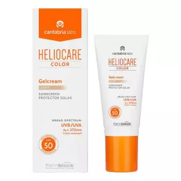 HELIOCARE Farebný gélový krém SPF 50 svetlý, 50 ml