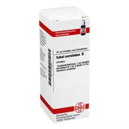 SABAL SERRULATUM Materská tinktúra, 20 ml