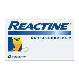 REACTINE Filmom obalené tablety, 21 ks