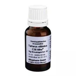 ANTIMONIUM TARTARICUM C 30 globule, 15 g