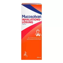MUCOSOLVAN Inhalačný roztok 15 mg roztok pre rozprašovač, 100 ml