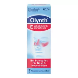OLYNTH 0,1 % pre dospelých nosové kvapky, 20 ml