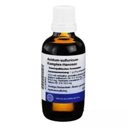 ACIDUM SULFURICUM KOMPLEX kvapalina, 50 ml
