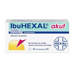 IBUHEXAL akútna 200 filmom obalených tabliet, 10 ks