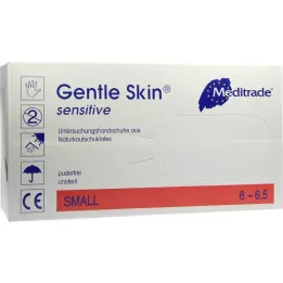GENTLE SKIN Sensitive U.Hands.Lat.unster.pf veľkosť S, 100 kusov