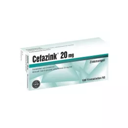 CEFAZINK 20 mg filmom obalené tablety, 100 ks