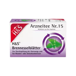 H&S Filtračné vrecko na listy žihľavy, 20X1,6 g