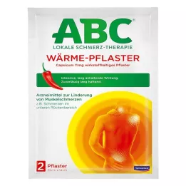 ABC Tepelná omietka Capsicum Hansaplast med 14x22, 2 ks