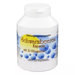 SCHWARZBEEREN Kapsuly, 180 ks
