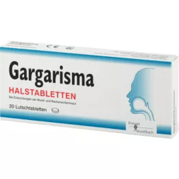 GARGARISMA Pastilky do krku, 20 ks