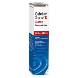 CALCIUM SANDOZ D Osteo šumivé tablety, 20 ks