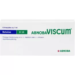 ABNOBAVISCUM Betulae D 10 ampuliek, 8 ks