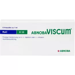 ABNOBAVISCUM Mali D 10 ampuliek, 8 ks